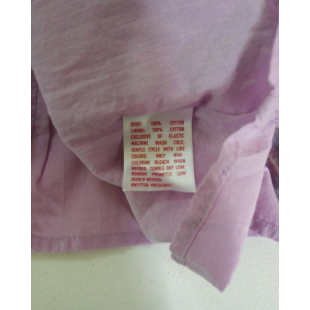 Mossimo Supply Co Strapless Dress M Lavender Stripe Y2K Coquette Summer Mini - Picture 8 of 8